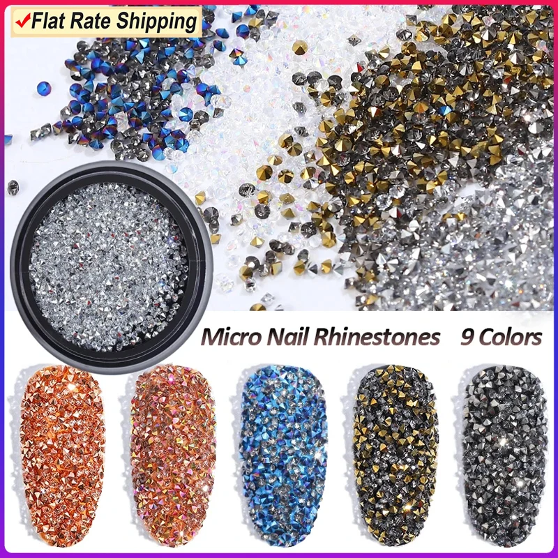 1 Box Glass Nail Rhinestones Micro Pixie Crystals 3D Sharp End Nails Art Decorations Nail Art Design Accessories Nail Crystals
1 Box Glass Nail Rhinestones Micro Pixie Crystals 3D Sharp End Nails Art Decorations Nail Art Design Accessories Nail Crystals