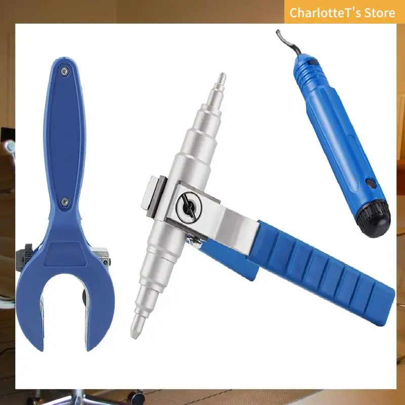 Soft Copper Pipe Tube Expander Universal Hand Tool Manual Refrigeration Tube Expander Kit 3/8In 1/2In, 5/8In,3/4In,7/8In-ABLI
Soft Copper Pipe Tube Expander Universal Hand Tool Manual Refrigeration Tube Expander Kit 3/8In 1/2In, 5/8In,3/4In,7/8In-ABLI