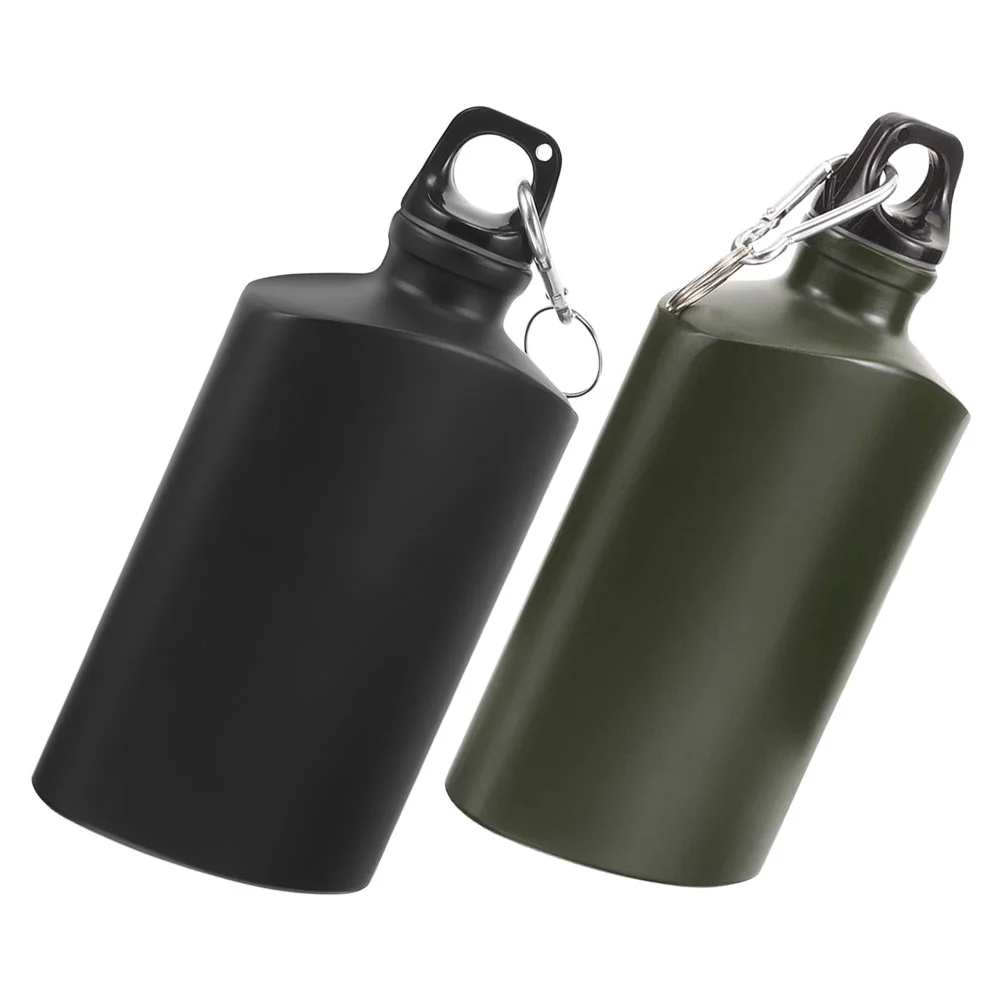 2 Pcs Outdoor Kettle Camping Water Container Flat Aluminum Bottle Canteen Alloy Metal
2 Pcs Outdoor Kettle Camping Water Container Flat Aluminum Bottle Canteen Alloy Metal
