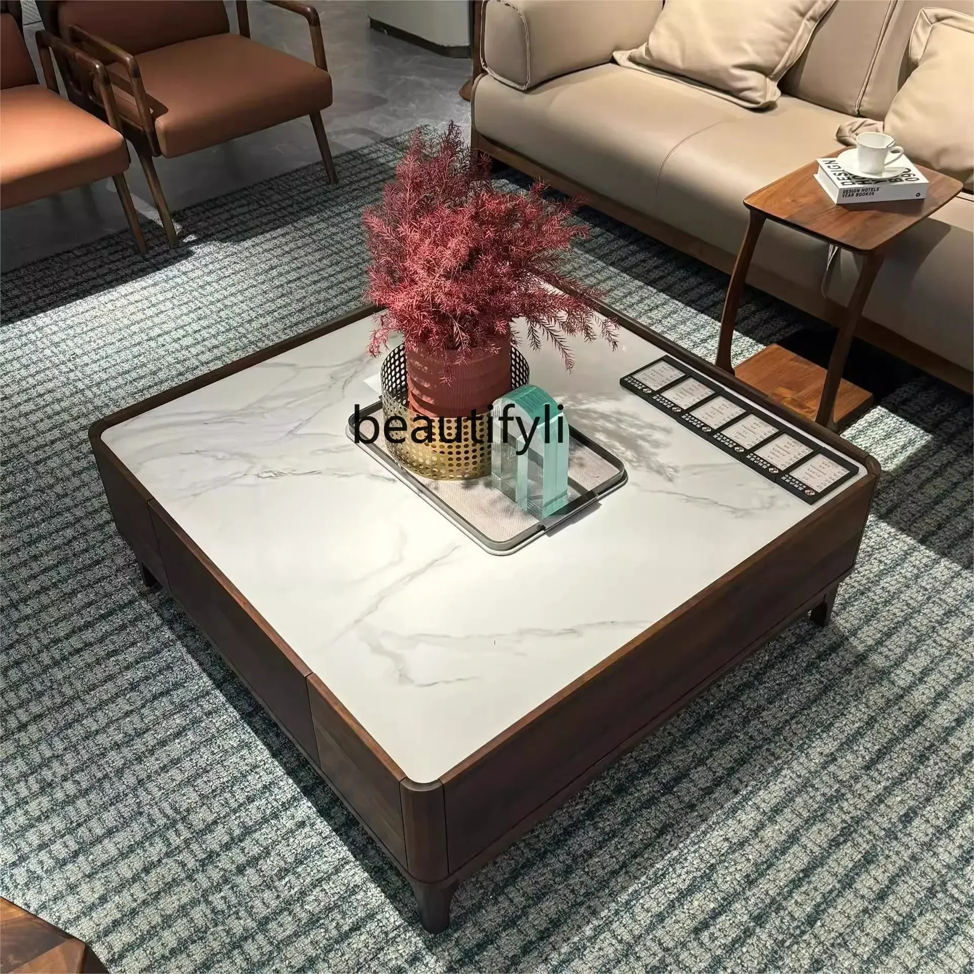 LHY26 ssss 26 New Chinese-style North American black walnut solid wood living room sofa new leather small apartment furniture
LHY26 ssss 26 New Chinese-style North American black walnut solid wood living room sofa new leather small apartment furniture