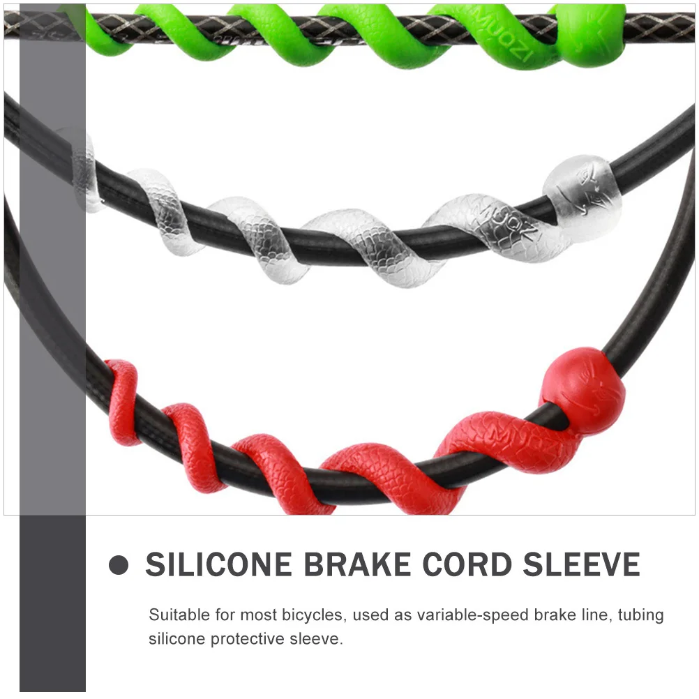 5pcs Bicycle Frame Protection Sleeve Silicone Brake Tube Cover For Bike Brake Cable Protector Cable Winding Cycle Accessory
5pcs Bicycle Frame Protection Sleeve Silicone Brake Tube Cover For Bike Brake Cable Protector Cable Winding Cycle Accessory