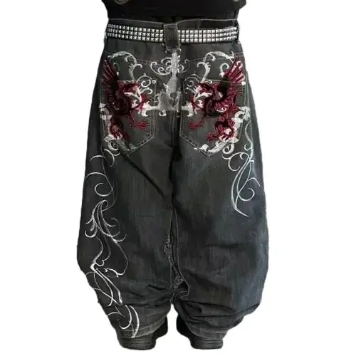 Y2K мешковатые женские джинсы-карго в стиле Харадзюку, модная уличная одежда, повседневные брюки больших размеров с эластичной резинкой на талии для женщин
Y2K мешковатые женские джинсы-карго в стиле Харадзюку, модная уличная одежда, повседневные брюки больших размеров с эластичной резинкой на талии для женщин