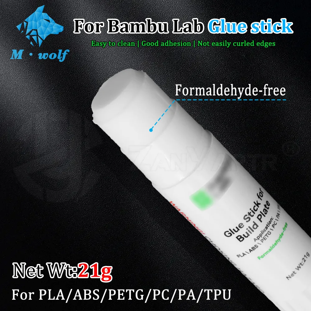 1-3Pcs For Bambu Lab Glue Sticks 36g Each Strong Adhesion Anti-Warping PVP Solid Glue for 3D Printing accessories
1-3Pcs For Bambu Lab Glue Sticks 36g Each Strong Adhesion Anti-Warping PVP Solid Glue for 3D Printing accessories