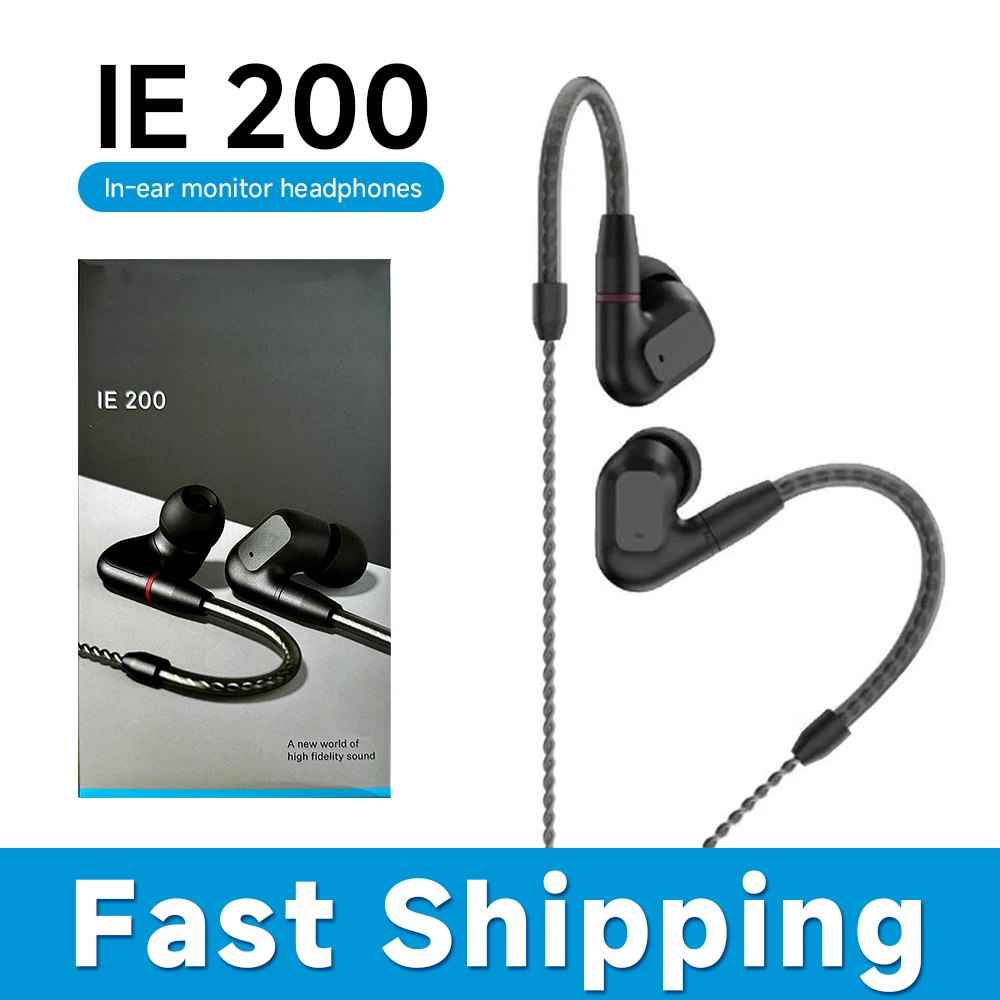 IE200 Audio In-Ear Monitors with TrueResponse Tech, Detachable Braided Cable for Exceptional Sound Quality
IE200 Audio In-Ear Monitors with TrueResponse Tech, Detachable Braided Cable for Exceptional Sound Quality