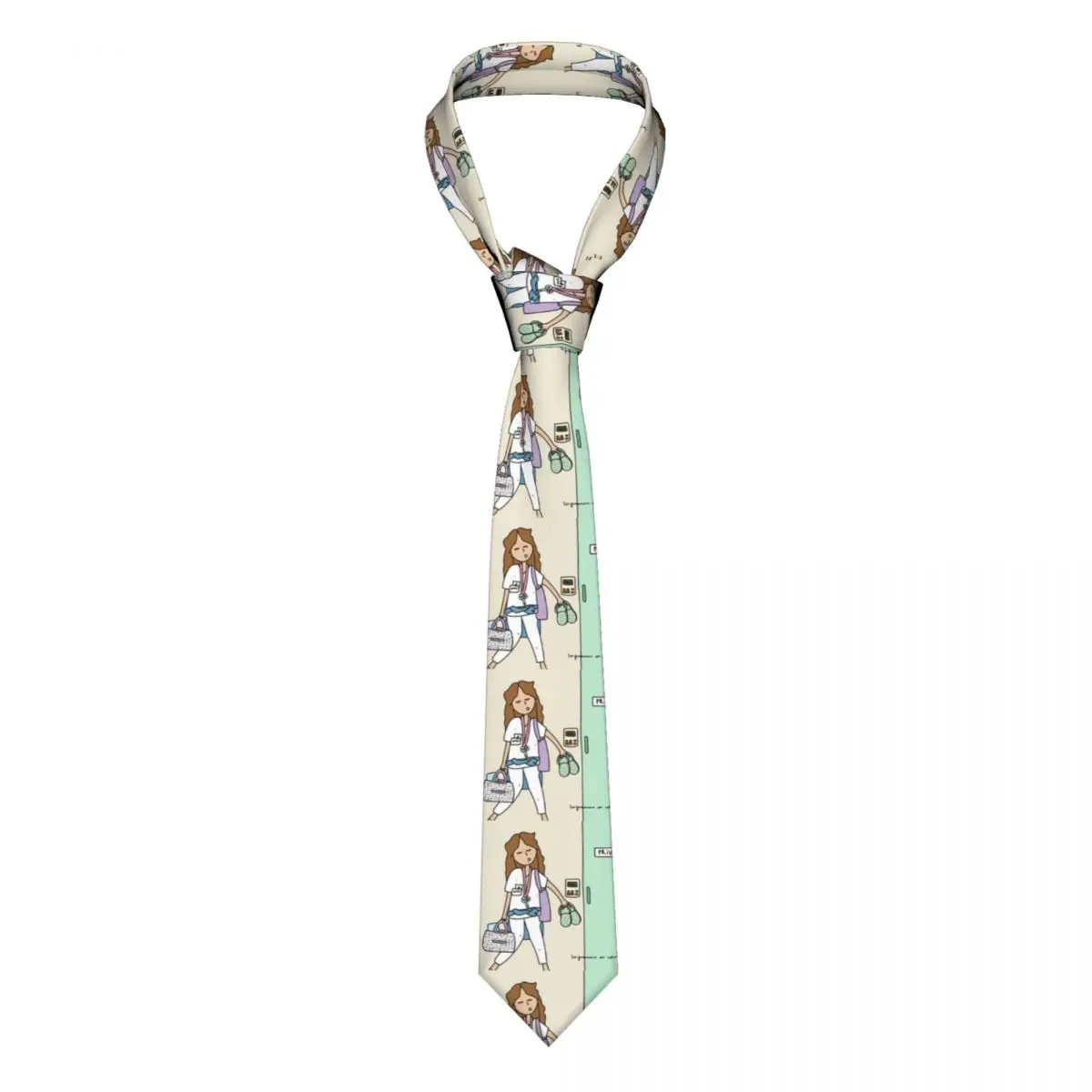 Customized Enfermera En Apuros Doctor Nurse Medical Tie for Men Classic Silk Business Neckties
Customized Enfermera En Apuros Doctor Nurse Medical Tie for Men Classic Silk Business Neckties