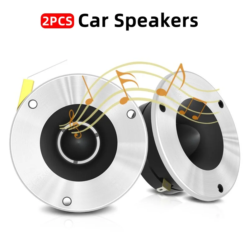 4 inch Car Speakers 2pcs 150W Max Titanium Bullet Tweeter Auto Door Audio Subwoofer High Quality Full Range Frequency Speaker
4 inch Car Speakers 2pcs 150W Max Titanium Bullet Tweeter Auto Door Audio Subwoofer High Quality Full Range Frequency Speaker