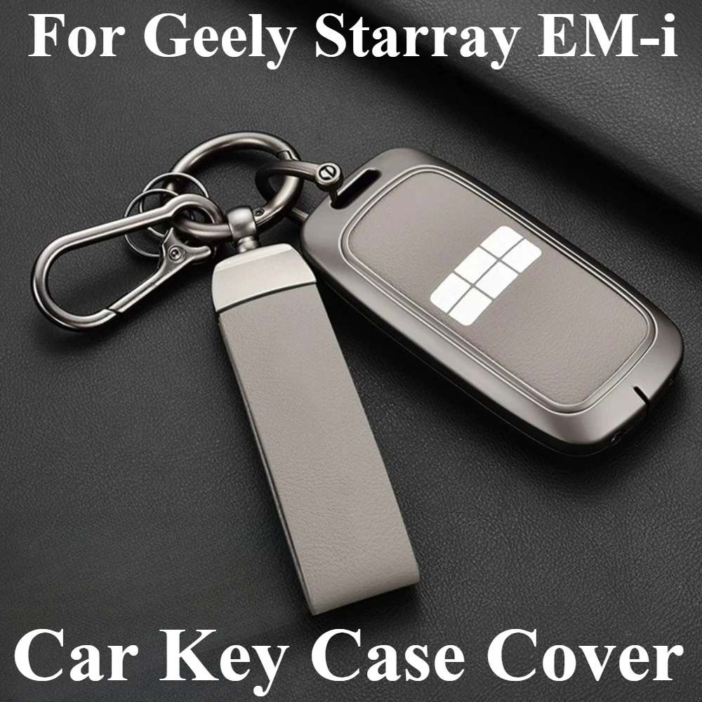 For Geely Starray EM-i Car Key Case Full Protector Cover PU Leather Anti-scratch Remote Key Fob Shell Car Interior Accessories
For Geely Starray EM-i Car Key Case Full Protector Cover PU Leather Anti-scratch Remote Key Fob Shell Car Interior Accessories