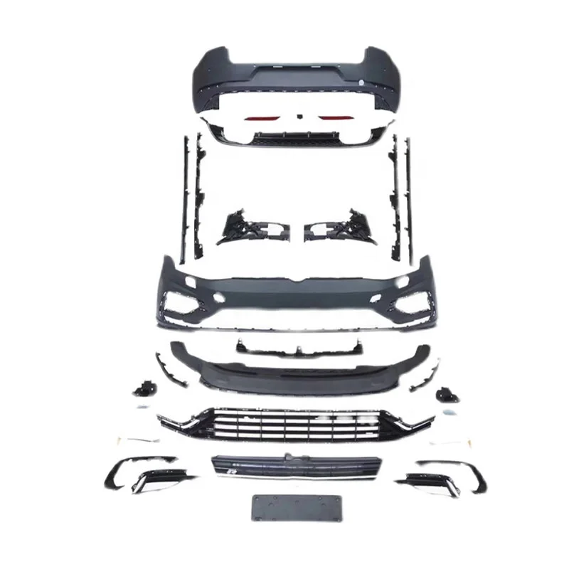 Car Front Rear Bumper Side skirts and Grille car bumpers High Quality For Volkswagen golf 7 7.5 Upgrade R Style body kit
Car Front Rear Bumper Side skirts and Grille car bumpers High Quality For Volkswagen golf 7 7.5 Upgrade R Style body kit