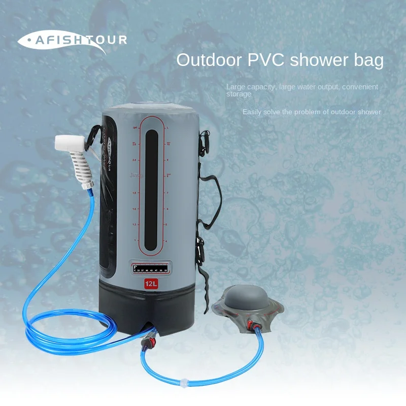12L PVC Pressure Shower with Foot Pump Lightweight Portable Outdoor Inflatable Shower Pressure Shower Water Bag Camping Hiking
12L PVC Pressure Shower with Foot Pump Lightweight Portable Outdoor Inflatable Shower Pressure Shower Water Bag Camping Hiking