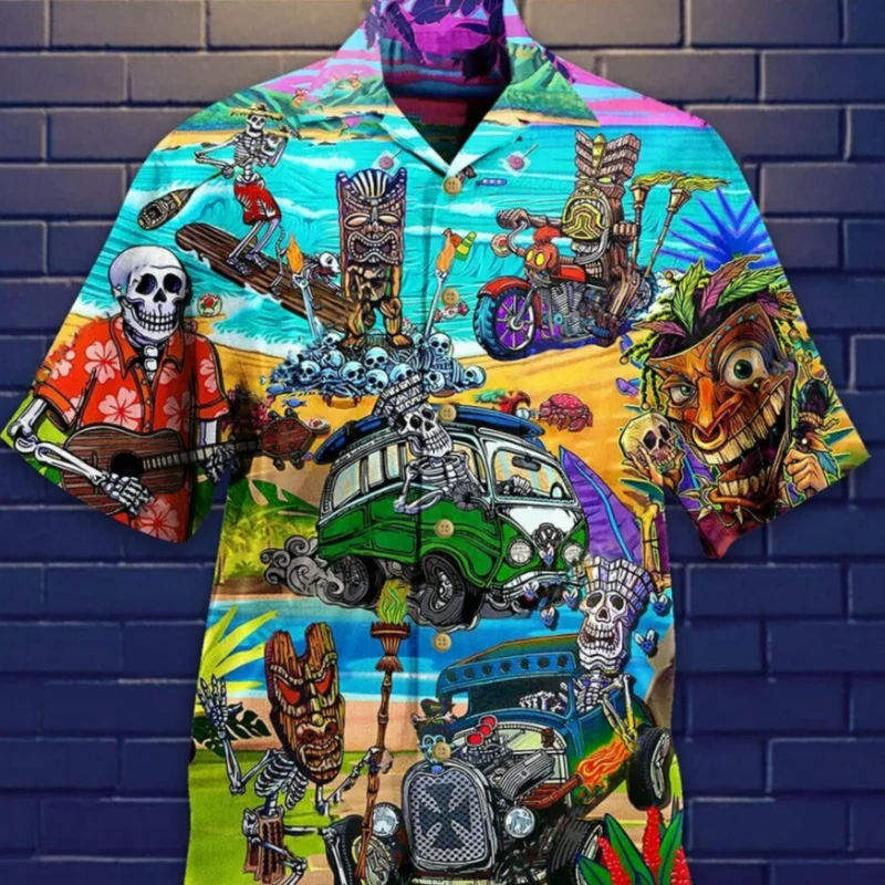 2023Cross-Border Trade New Casual Short Sleeve Shirt Music Cartoon Cat3DPrinted Hawaiian Short Sleeve Shirt
2023Cross-Border Trade New Casual Short Sleeve Shirt Music Cartoon Cat3DPrinted Hawaiian Short Sleeve Shirt