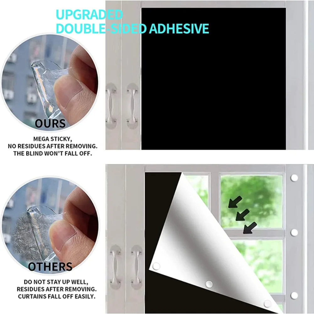 meter Non-perforated UV Block Temporary Curtain Bedroom Nursery Curtain Window Shade Blackout Blind Travel Window Cover
meter Non-perforated UV Block Temporary Curtain Bedroom Nursery Curtain Window Shade Blackout Blind Travel Window Cover