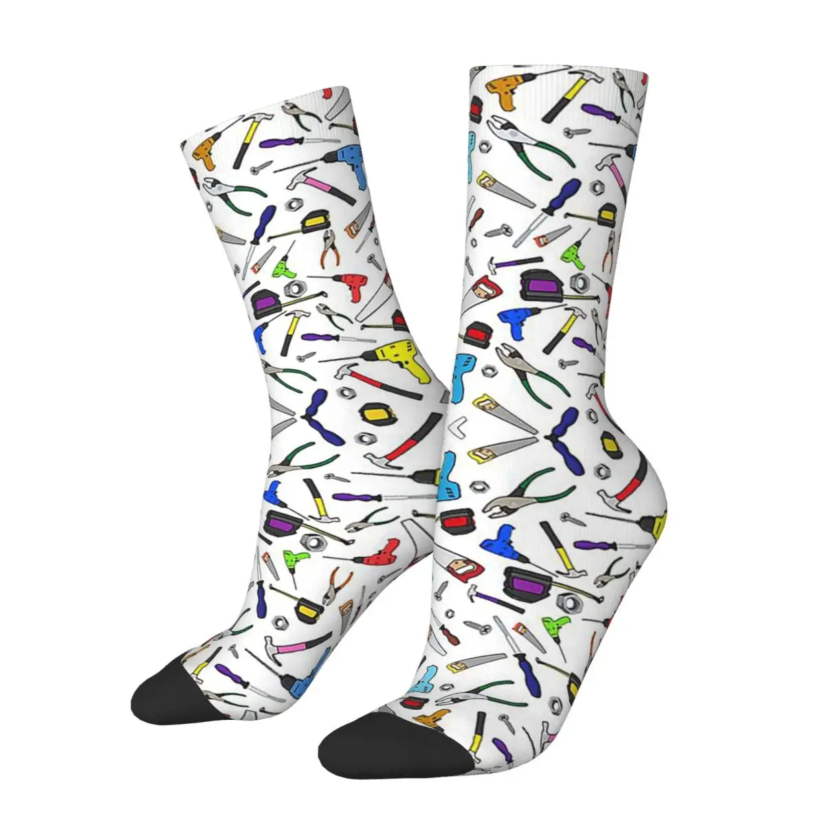 Fun Hand Tools And Hardware Pattern Socks Harajuku High Quality Stockings All Season Long Socks for Man's Woman's Birthday Gift
Fun Hand Tools And Hardware Pattern Socks Harajuku High Quality Stockings All Season Long Socks for Man's Woman's Birthday Gift