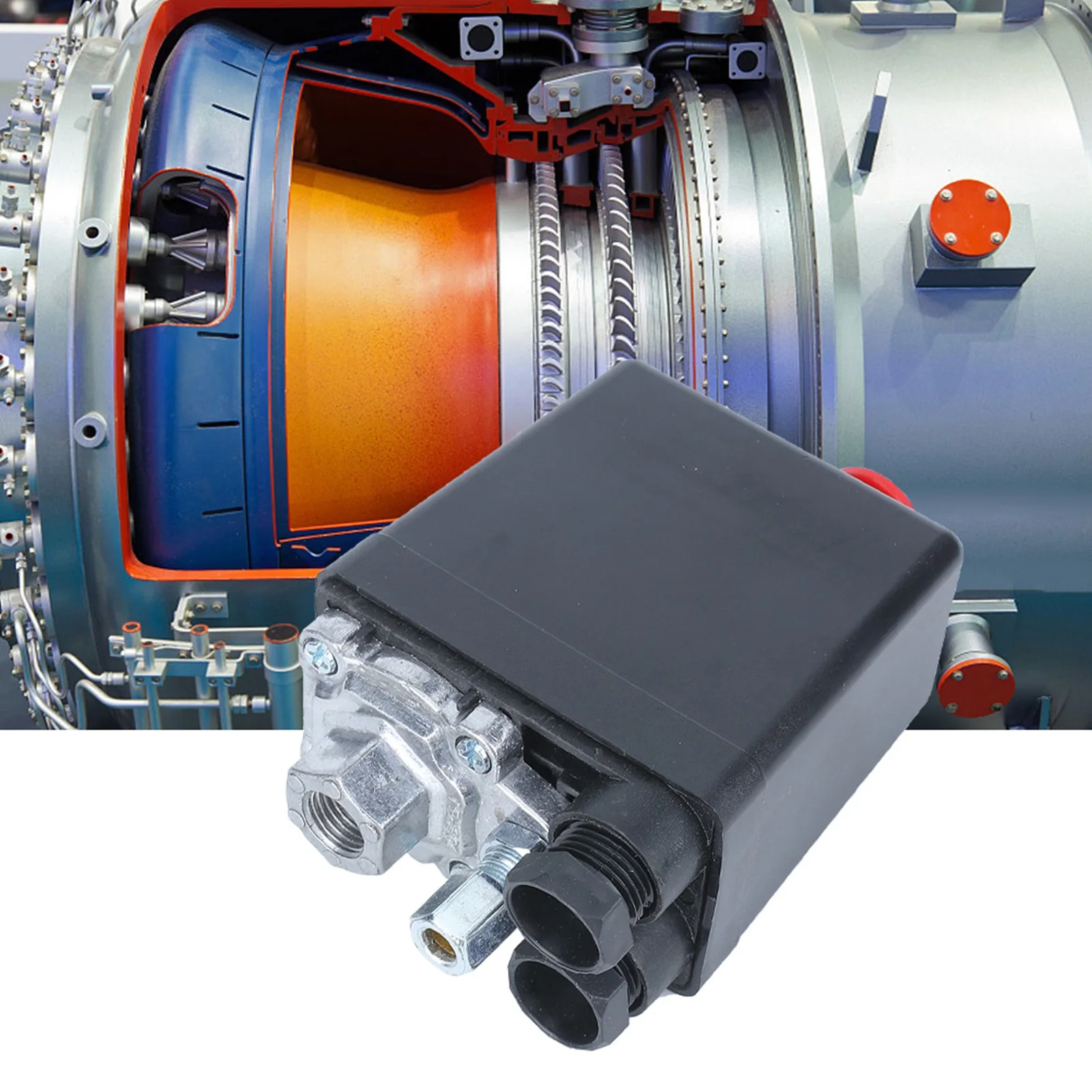 Control Valve Pressure Control Valve Single Hole 0.5‑1.2MPa (72.5~175psi) 220V G1/4"
Control Valve Pressure Control Valve Single Hole 0.5‑1.2MPa (72.5~175psi) 220V G1/4"