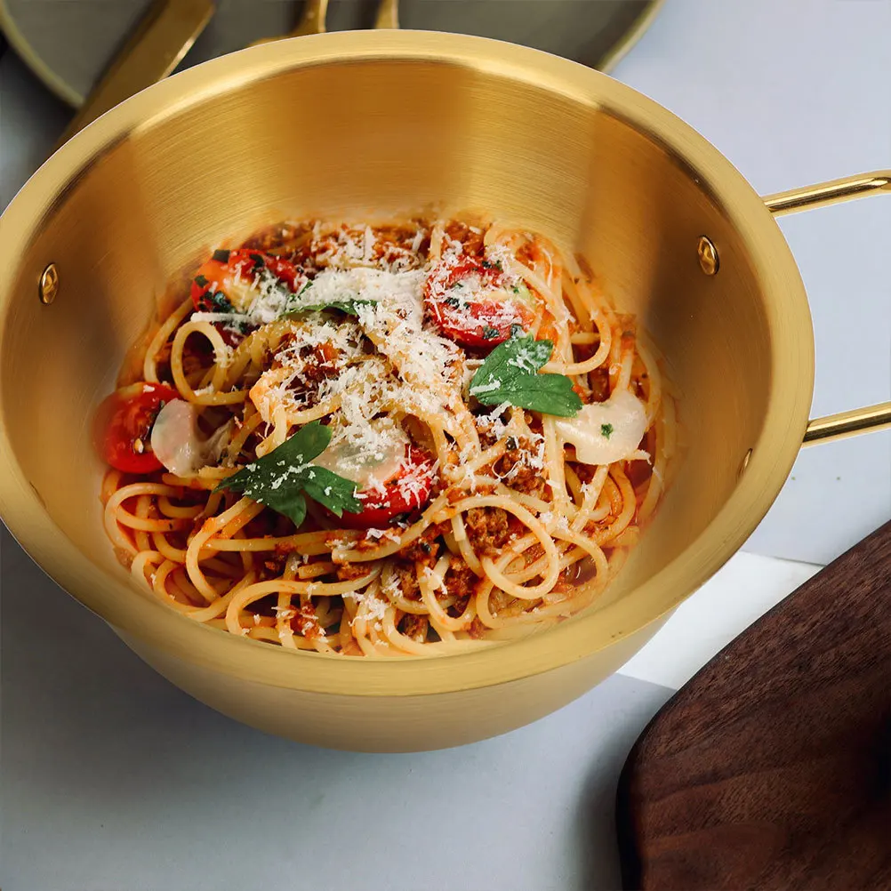 Stainless Steel Noodle Dual Handle Soup Stockpot For Kitchen Fast Heating Reusable Cookware Ramen Cooking Pot Household
Stainless Steel Noodle Dual Handle Soup Stockpot For Kitchen Fast Heating Reusable Cookware Ramen Cooking Pot Household