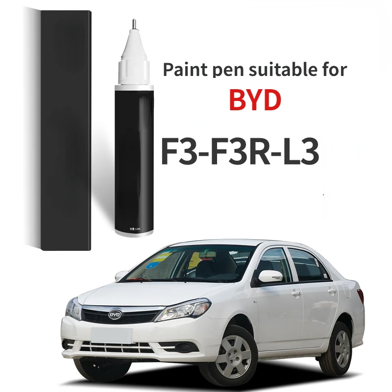 Paint pen suitable for BYD F3 F3R L3 touch-up pen Tianshan white special F3 R3 auto supplies refitted parts car paint repair
Paint pen suitable for BYD F3 F3R L3 touch-up pen Tianshan white special F3 R3 auto supplies refitted parts car paint repair