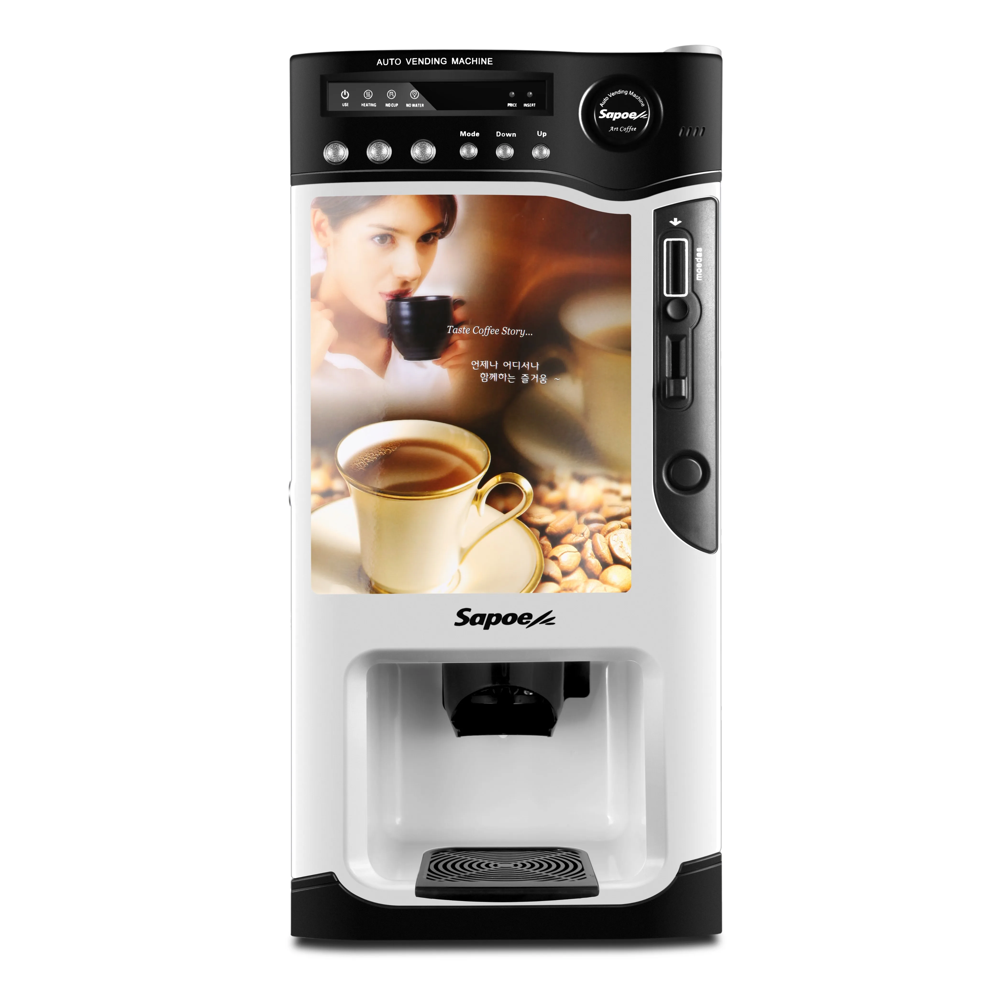 2026 New Smart ModelCommercial Freshly Grinding Tea and Coffee Vending hines Fully Automatic for Public Place
2026 New Smart ModelCommercial Freshly Grinding Tea and Coffee Vending hines Fully Automatic for Public Place