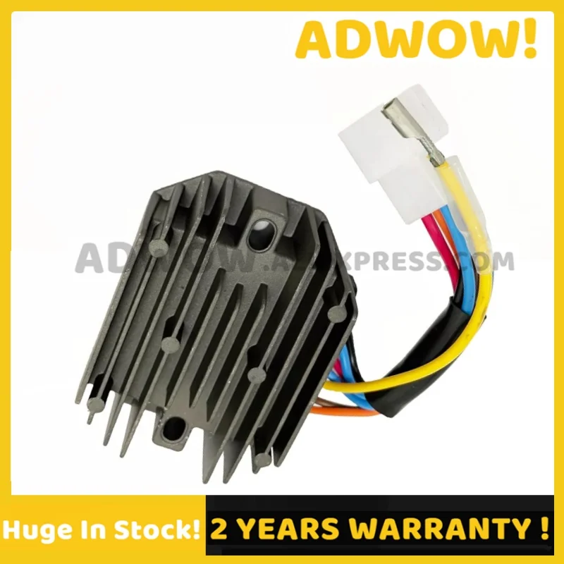 12V 280W Regulator Rectifier 119640-77710 11964077710 119640 77710 For Komatsu Yanmar 3TNE74 3D74E 3D68E 3D72 Engine Parts
12V 280W Regulator Rectifier 119640-77710 11964077710 119640 77710 For Komatsu Yanmar 3TNE74 3D74E 3D68E 3D72 Engine Parts
