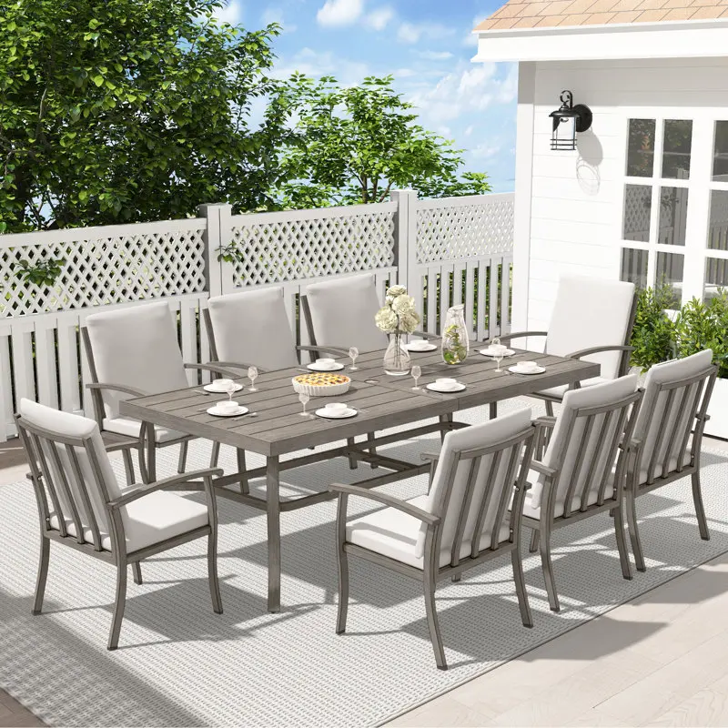 !@Dwoo New Arrival Modern Patio Dining Set Fade Resistant Garden Outdoor Furniture Aluminum Dining Chairs Set
!@Dwoo New Arrival Modern Patio Dining Set Fade Resistant Garden Outdoor Furniture Aluminum Dining Chairs Set