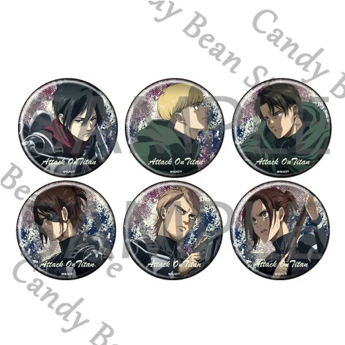 Официальное аниме «Атака Титанов» Леви Акерман Ханж Зои Эрвин Смит значок для косплея мультфильм жесть эмблема брошь нагрудник подарок
Официальное аниме «Атака Титанов» Леви Акерман Ханж Зои Эрвин Смит значок для косплея мультфильм жесть эмблема брошь нагрудник подарок