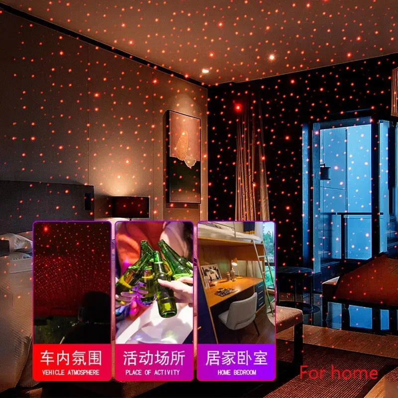 Usb Led Roof Atmosphere Star Light for Cars and Home Decoration Projector Adjustable Atmosphere Ambient Night Light Lampe
Usb Led Roof Atmosphere Star Light for Cars and Home Decoration Projector Adjustable Atmosphere Ambient Night Light Lampe
