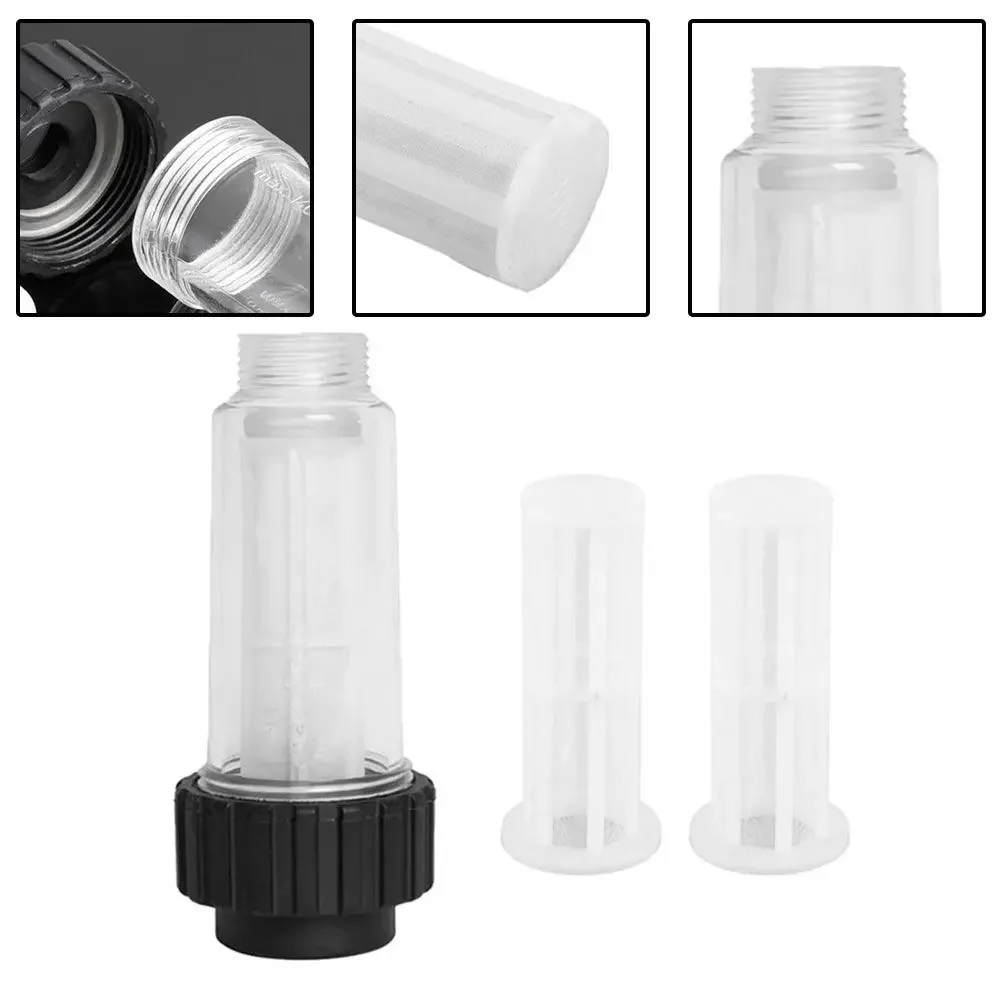 Garden High Pressure Washer Water Filters For Karcher K2 K3 K4 K5 K6 K7 G 3/4inch Water Filters With 2 Filters Mesh Core
Garden High Pressure Washer Water Filters For Karcher K2 K3 K4 K5 K6 K7 G 3/4inch Water Filters With 2 Filters Mesh Core