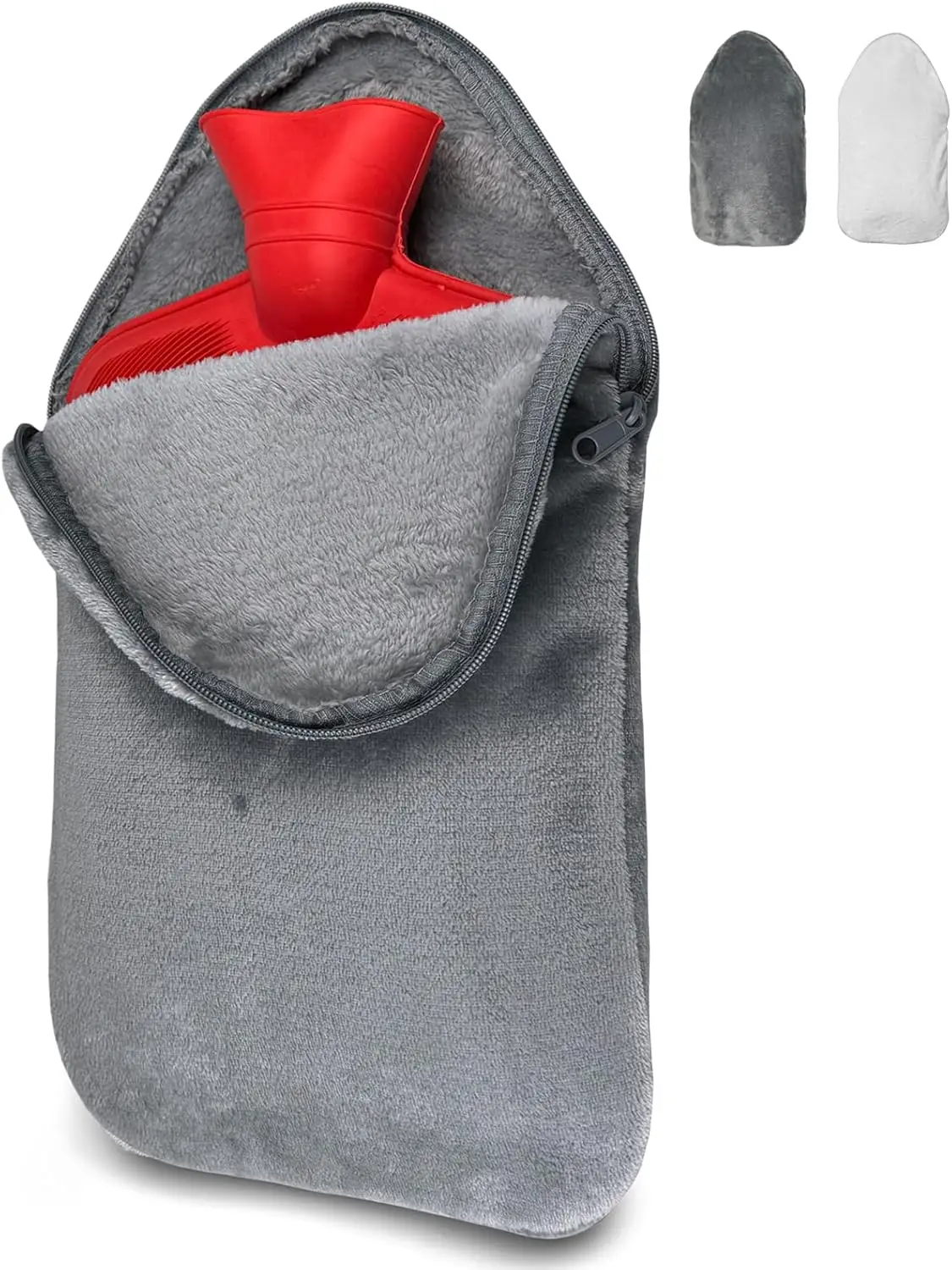 3L Rubber Hot Water Bottle with Cover for Pain Relief, Menstrual Cramps, Hot & Cold Compress
3L Rubber Hot Water Bottle with Cover for Pain Relief, Menstrual Cramps, Hot & Cold Compress