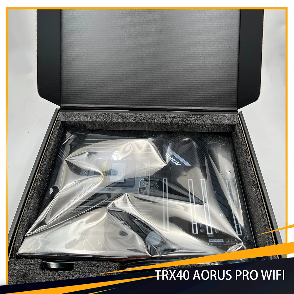 Новый TRX40 AORUS PRO WIFI для материнской платы Gigabyte sTRX4 TRX40 DDR4 256 ГБ поддерживает процессоры 3-го поколения ATX
Новый TRX40 AORUS PRO WIFI для материнской платы Gigabyte sTRX4 TRX40 DDR4 256 ГБ поддерживает процессоры 3-го поколения ATX
