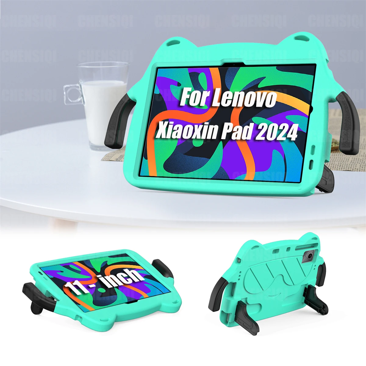 Чехол для планшета Lenovo Xiaoxin Pad 2024 (11 дюймов), противоударный защитный чехол из ЭВА с ручкой для Xiaoxin Pad 2024 11 дюймов
Чехол для планшета Lenovo Xiaoxin Pad 2024 (11 дюймов), противоударный защитный чехол из ЭВА с ручкой для Xiaoxin Pad 2024 11 дюймов