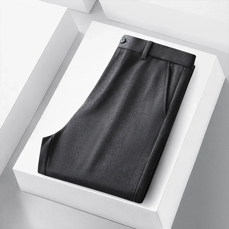 Fashion Corduroy Pants Men Autumn and Winter Solid Color Smart Casual Men Casual Pants Regular Elastic Straight Trousers
Fashion Corduroy Pants Men Autumn and Winter Solid Color Smart Casual Men Casual Pants Regular Elastic Straight Trousers