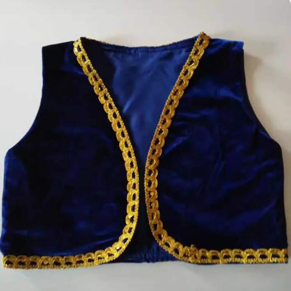 Men's Prince Embroidered Ballet Vest - Red/Blue/Black Stage Performance Costume
Men's Prince Embroidered Ballet Vest - Red/Blue/Black Stage Performance Costume