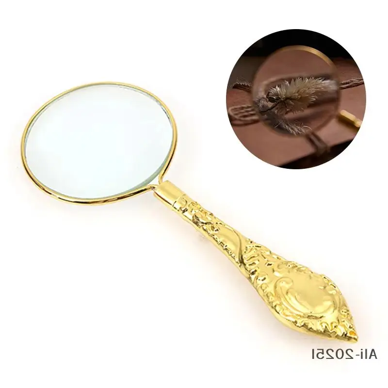 【I】Retro 5X Magnifying Glass Handheld Magnifier Wooden Handle Optical Eye Loupe
【I】Retro 5X Magnifying Glass Handheld Magnifier Wooden Handle Optical Eye Loupe