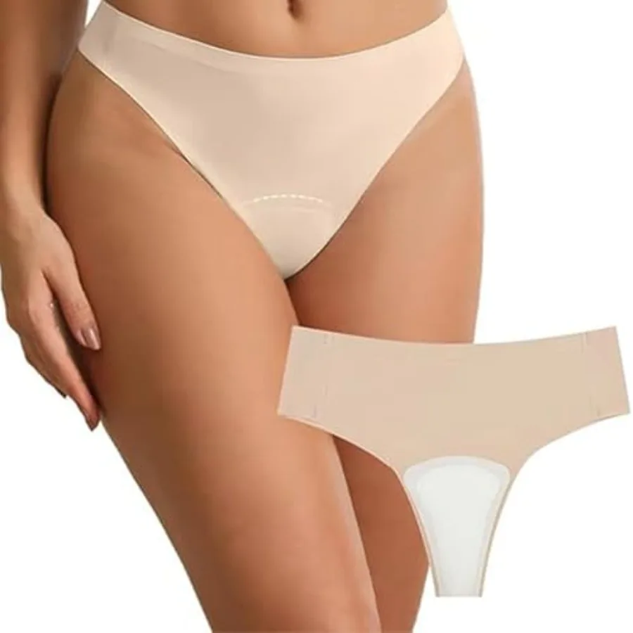 Seamless Camel Toe Cover Thong for Women Built-In Pad Concealer Underwear to Hide Feminine Lines
Seamless Camel Toe Cover Thong for Women Built-In Pad Concealer Underwear to Hide Feminine Lines