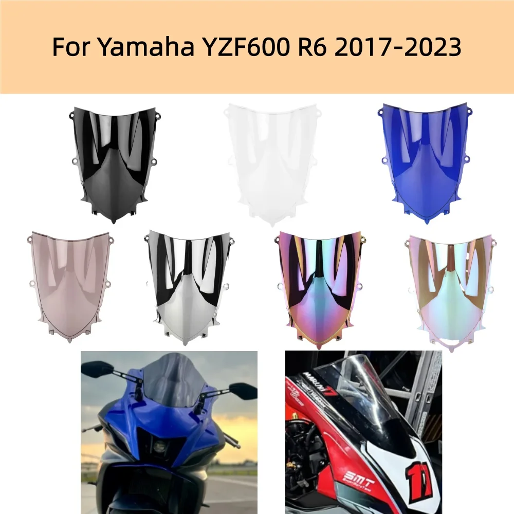 FYZF600 R6 For Yamaha YZF600 R6 2017-2023 Motorcycle Front Windshield Windscreen Screen accessories YZF-600 R6 YZF 600 R 6
FYZF600 R6 For Yamaha YZF600 R6 2017-2023 Motorcycle Front Windshield Windscreen Screen accessories YZF-600 R6 YZF 600 R 6