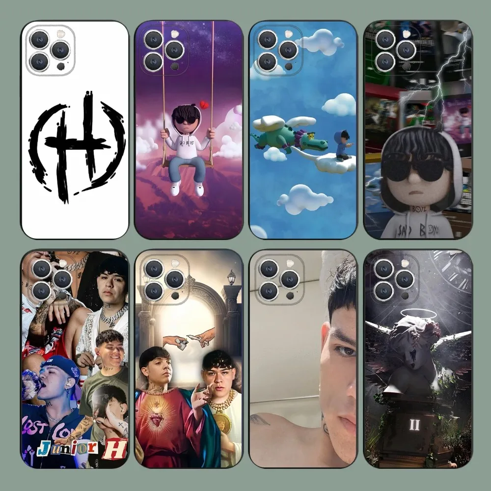 Singer Junior H Mexico Phone Case For iPhone 15,14,13,12,11,Plus,Pro Max,XS,X,XR,SE,Mini,8,7 Soft Silicone Black Cover
Singer Junior H Mexico Phone Case For iPhone 15,14,13,12,11,Plus,Pro Max,XS,X,XR,SE,Mini,8,7 Soft Silicone Black Cover