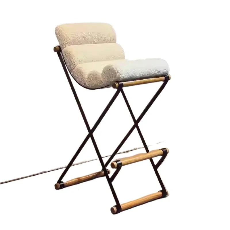 Nordic simple personality high front desk bar chair, stool Internet celebrity bed and breakfast reception bar chair
Nordic simple personality high front desk bar chair, stool Internet celebrity bed and breakfast reception bar chair