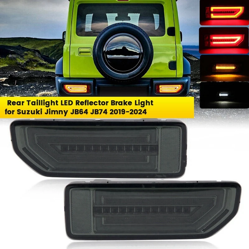 Задний фонарь для Suzuki Jimny JB64 JB74 2019-2024, задний фонарь, сигнал поворота для парковки, 1 пара
Задний фонарь для Suzuki Jimny JB64 JB74 2019-2024, задний фонарь, сигнал поворота для парковки, 1 пара