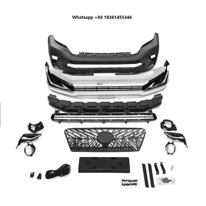 For 2010-2017 Prado 150 BodyKit Fj150 Upgrade to 2020 Prado 150 Conversion Kits Front Bumper Accessories
For 2010-2017 Prado 150 BodyKit Fj150 Upgrade to 2020 Prado 150 Conversion Kits Front Bumper Accessories