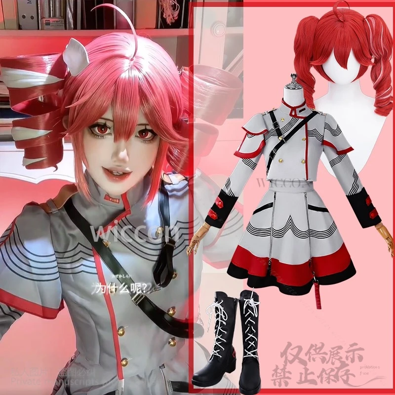 @@#!Anime Project Sekai COS Jirai Kei Girls !@#¥%&* Tetooo Red Dress Lolita Wigs For Halloween Christmas Party Cos Customized
@@#!Anime Project Sekai COS Jirai Kei Girls !@#¥%&* Tetooo Red Dress Lolita Wigs For Halloween Christmas Party Cos Customized