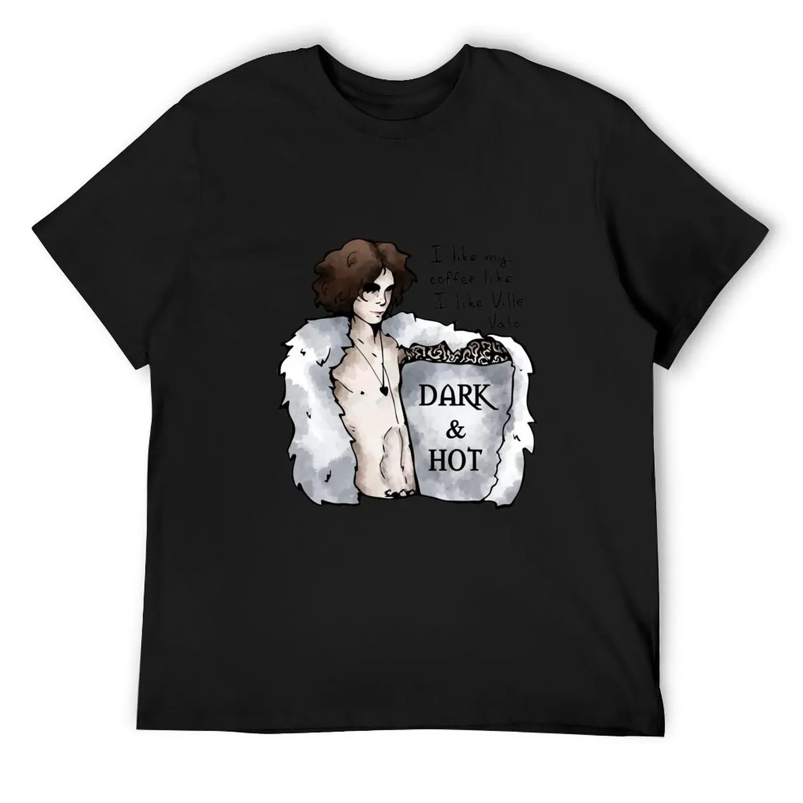 Ville Valo: Coffee T-Shirt plus size clothes graphic tee shirt basketball graphic tees Luxury man vintage t shirt men
Ville Valo: Coffee T-Shirt plus size clothes graphic tee shirt basketball graphic tees Luxury man vintage t shirt men