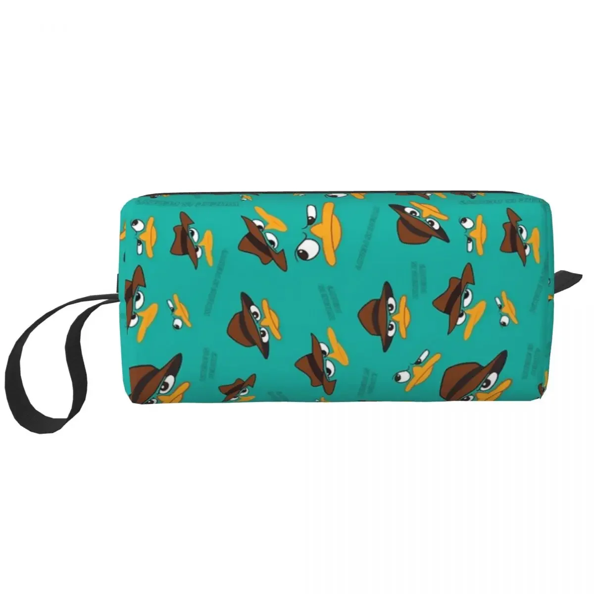 Perry The Platypus Makeup Bag Cosmetic Organizer Storage Dopp Kit Toiletry Cosmetic Bag for Women Beauty Travel Pencil Case
Perry The Platypus Makeup Bag Cosmetic Organizer Storage Dopp Kit Toiletry Cosmetic Bag for Women Beauty Travel Pencil Case