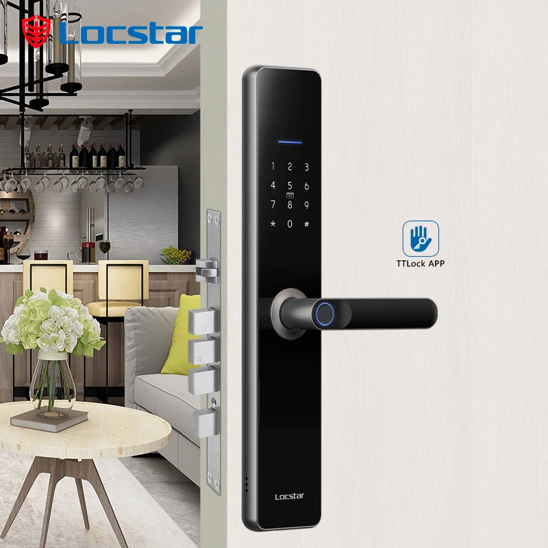 Прямая продажа с завода Locstar, цилиндрическая дверная ручка Smart Number, ручка для ключей, интеллектуальная дверь с Wi-Fi-замком
Прямая продажа с завода Locstar, цилиндрическая дверная ручка Smart Number, ручка для ключей, интеллектуальная дверь с Wi-Fi-замком
