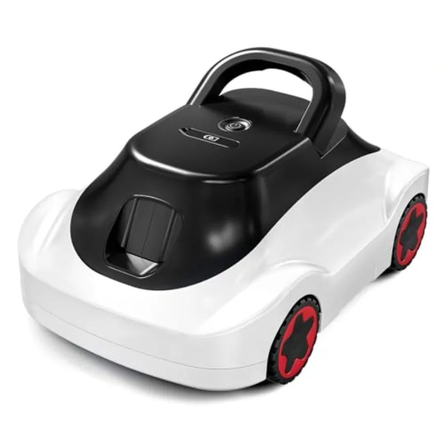 Above-ground flat pool vacuum: cordless robotic cleaner ABS plastic blue 180-min runtime 2.7L filter basket self-parking up to
Above-ground flat pool vacuum: cordless robotic cleaner ABS plastic blue 180-min runtime 2.7L filter basket self-parking up to
