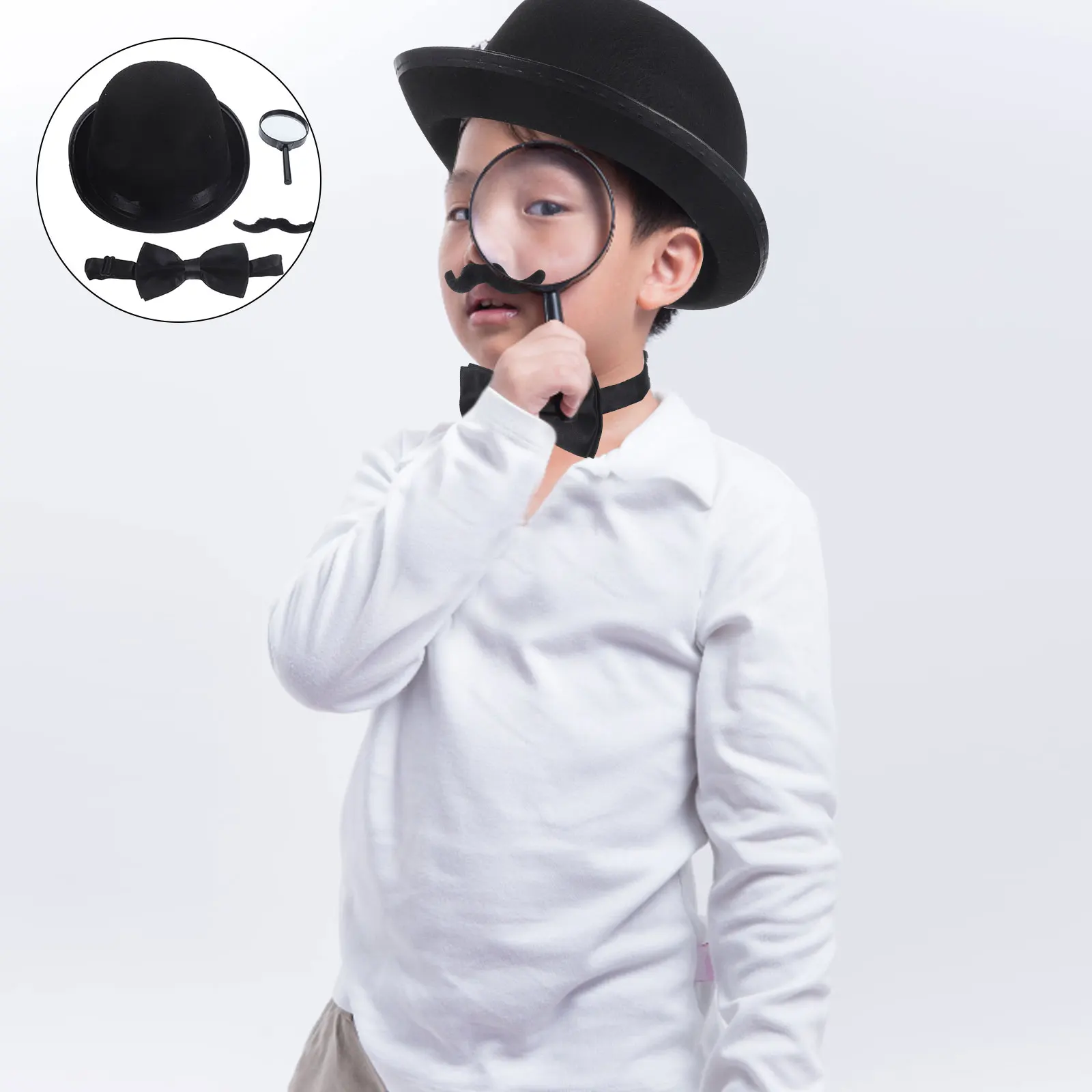 Detective Suit Stage Performance Props Dress up Accessories Role Play Cosplay Costume Kits Plastic
Detective Suit Stage Performance Props Dress up Accessories Role Play Cosplay Costume Kits Plastic