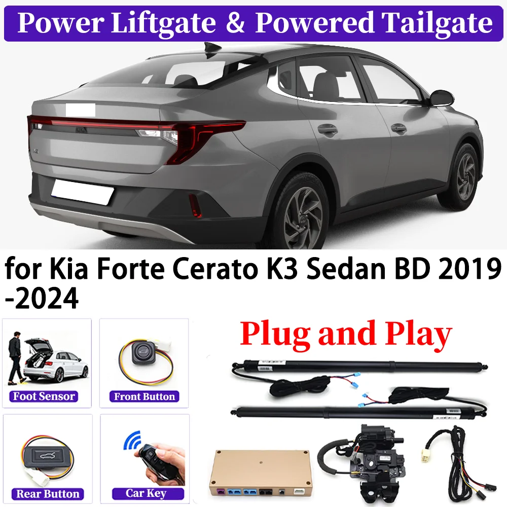 ZJCGO for Kia Forte Cerato K3 Sedan BD 2019-2024 OEM Upgrade Car Automatic Power Liftgate Kit Smart Auto Electric Tailgate
ZJCGO for Kia Forte Cerato K3 Sedan BD 2019-2024 OEM Upgrade Car Automatic Power Liftgate Kit Smart Auto Electric Tailgate