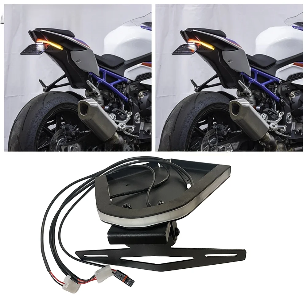 Новый мотоцикл для BMW S1000RR S1000 RR 2020-2024 S1000R 2024, интегрированные светодиодные фонари для номерного знака, указатель поворота
Новый мотоцикл для BMW S1000RR S1000 RR 2020-2024 S1000R 2024, интегрированные светодиодные фонари для номерного знака, указатель поворота