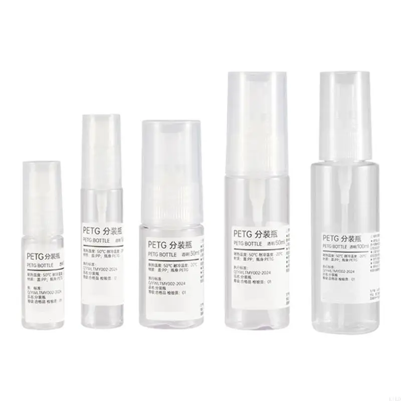 K1KD Empty Clear Atomizer Container Refillable Clear Plastic Portable Sprays Bottle Perfumes Container Portable Sample Bottle
K1KD Empty Clear Atomizer Container Refillable Clear Plastic Portable Sprays Bottle Perfumes Container Portable Sample Bottle