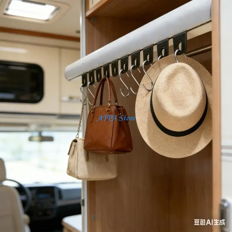 U13C 10Pcs RVs Awning Hook Set Weather Resistant Design Awning Hook With Rope Hole for Outdoor Camping
U13C 10Pcs RVs Awning Hook Set Weather Resistant Design Awning Hook With Rope Hole for Outdoor Camping
