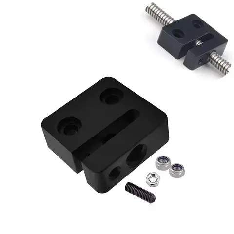 4 pezzi Openbuilds T8 vite di piombo 8mm POM anti-gioco dado blocco passo 2mm piombo 2mm 4mm 8mm per accessori parti della stampante 3D CNC