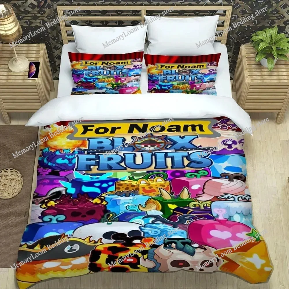 3D Game B-blox Fruits Bedding Sets Exquisite Bed Supplies Set Duvet Cover Bed Comforter Set Bedding Set Luxury Birthday Gift
3D Game B-blox Fruits Bedding Sets Exquisite Bed Supplies Set Duvet Cover Bed Comforter Set Bedding Set Luxury Birthday Gift
