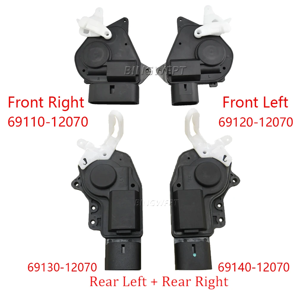 For Toyota Corolla 2000-2008 CAR Central Door Lock Actuator Front Left/Right OEM 69110-12070 69120-12070
For Toyota Corolla 2000-2008 CAR Central Door Lock Actuator Front Left/Right OEM 69110-12070 69120-12070